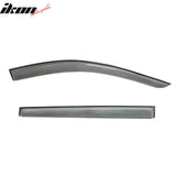 2024-2026 Chevrolet Traverse (Will Not Fit Traverse Limited) Tape-on Window Visors Sun Shades Vent Rain Guards Deflectors Acrylic Smoke/Tinted 4PCS