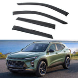 Window Visors Vent Rain Sun Guards for Chevy Trax 2024-2026 Smoke Acrylic