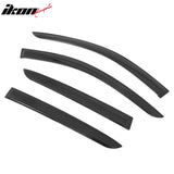 2019-2025 Cadillac XT4 4PCS Tape on Window Visors Vent Rain Sun Guards