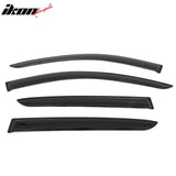 2019-2025 Cadillac XT4 4PCS Tape on Window Visors Vent Rain Sun Guards