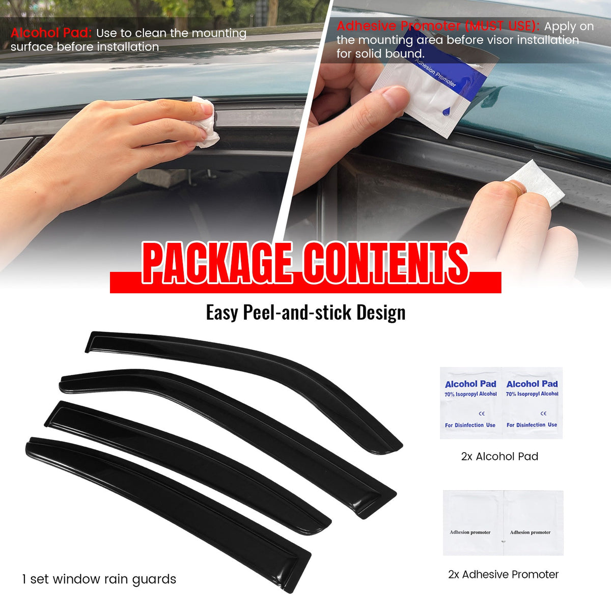 2006–2010 Dodge Charger (RWD) 3D Molded Floor Mat Carpet TPE + Window Visors