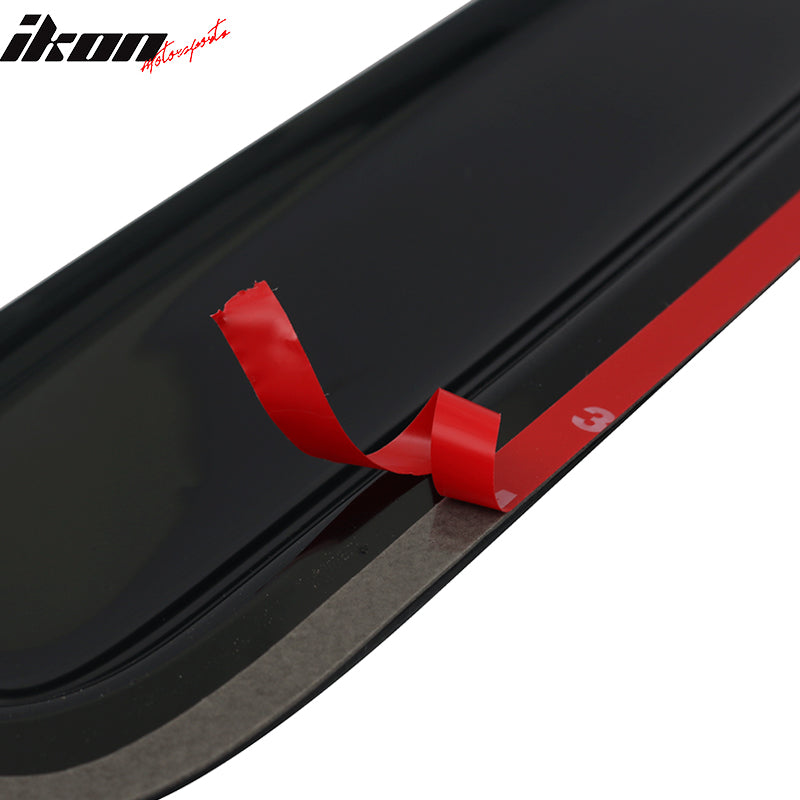 2009-2024 Dodge Ram 1500 Quad Cab Extended Pickup Window Visor Acrylic