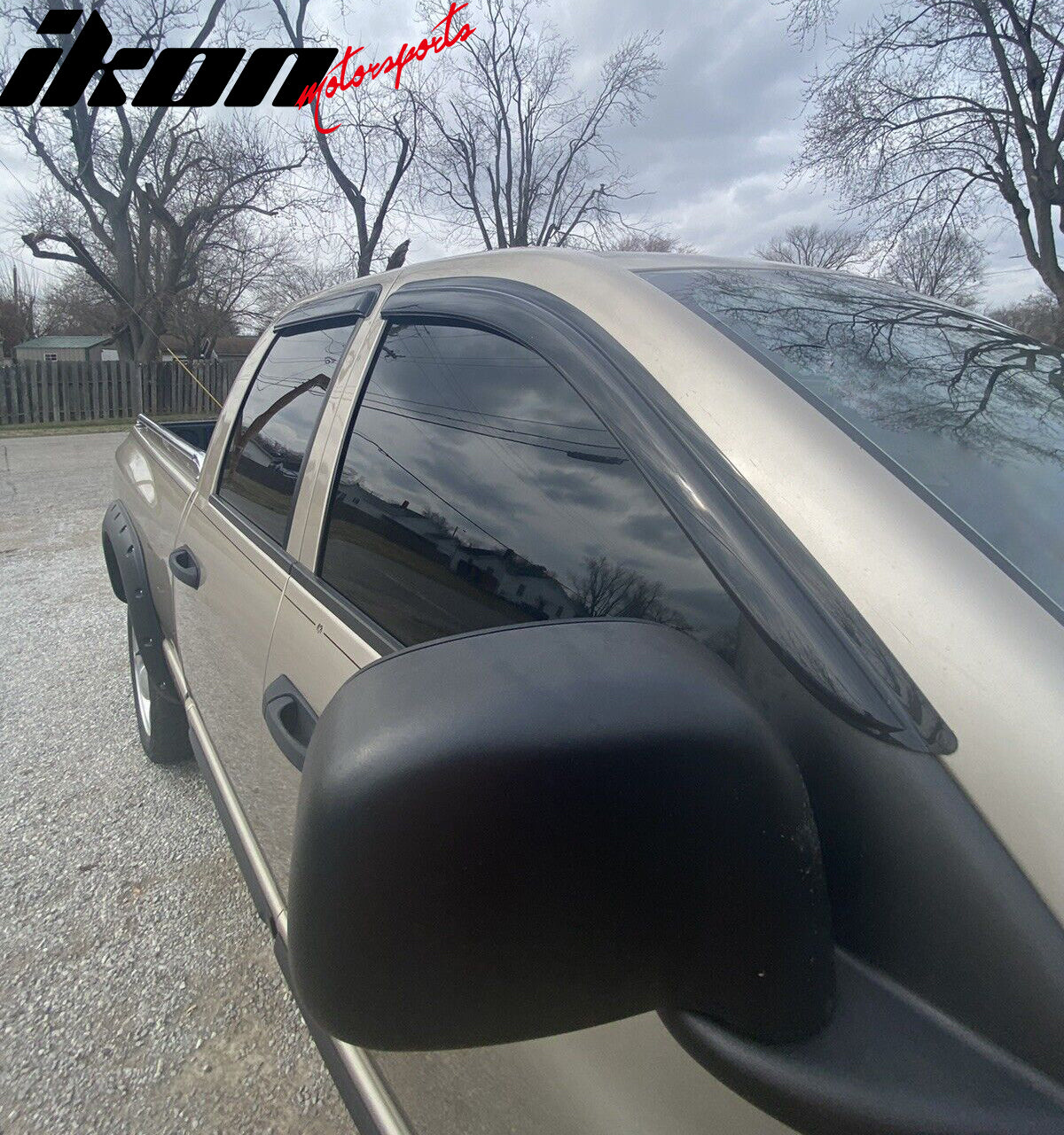 2002-2009 Dodge Ram 1500 2500 3500 Quad Cab 3D Molded Floor Mat Carpet TPE + Window Visors