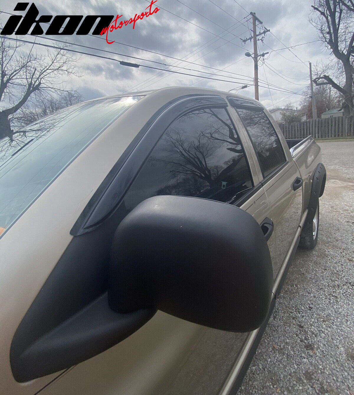 2002-2009 Dodge Ram 1500 2500 3500 Quad Cab 3D Molded Floor Mat Carpet TPE + Window Visors