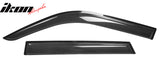 2021-2025 Ford Bronco Sport Slim Style Black Window Visors Acrylic 4PC