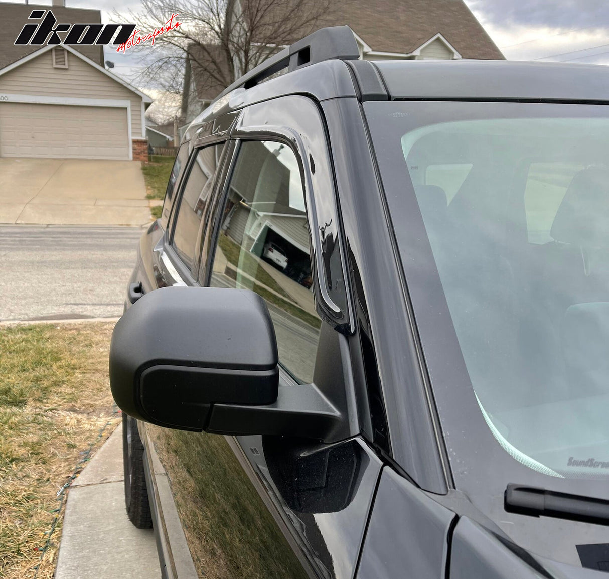 2021-2025 Ford Bronco Sport Window Visor OE Style Acrylic Rain Guard