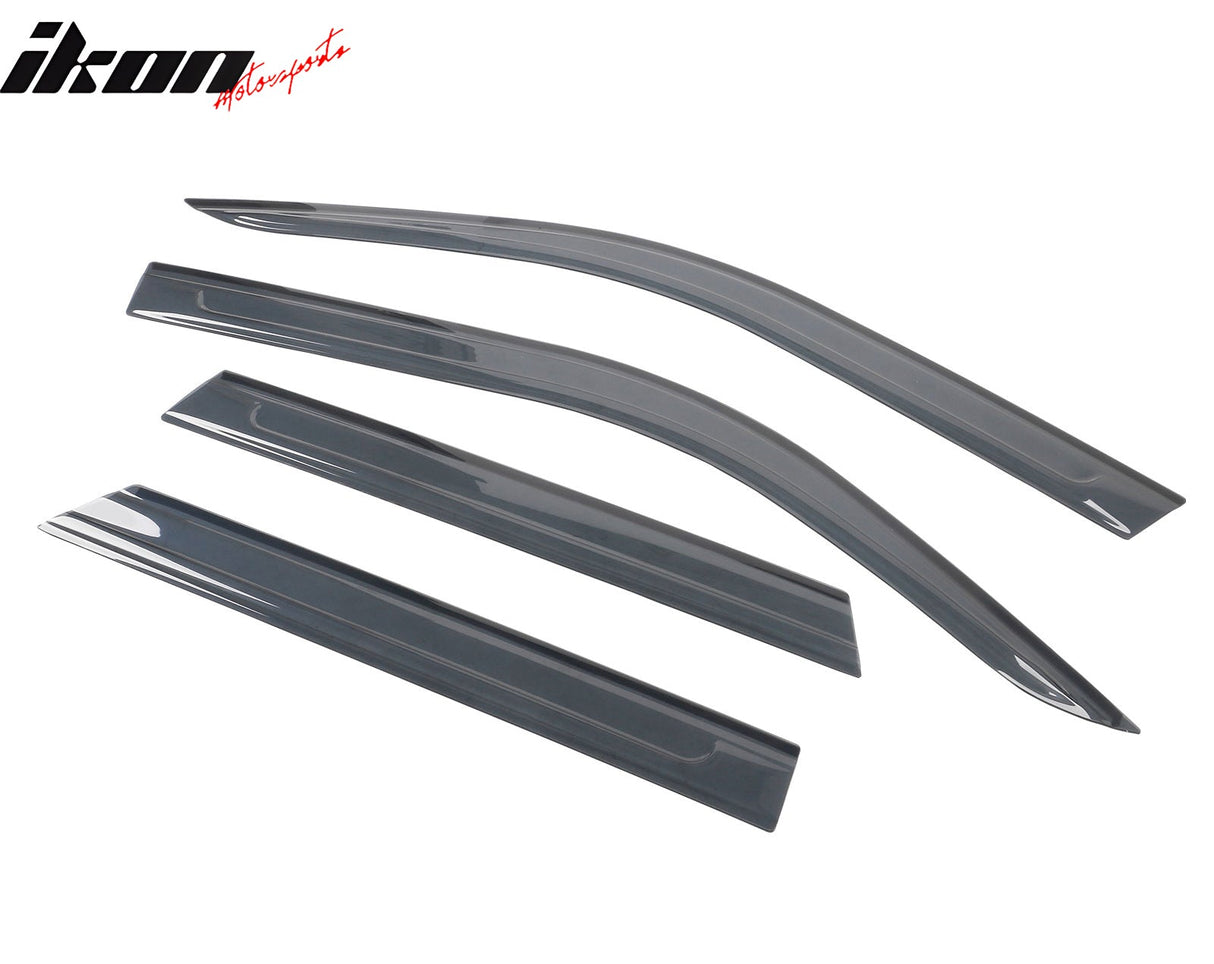 2021-2025 Ford Bronco Sport Window Visor OE Style Acrylic Rain Guard