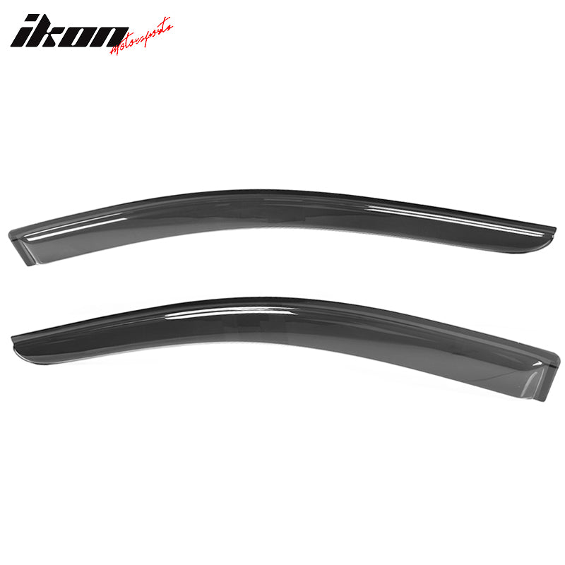 2007-2014 Ford Edge 2007-2015 Lincoln MKZ Smoke Window Visors Acylic