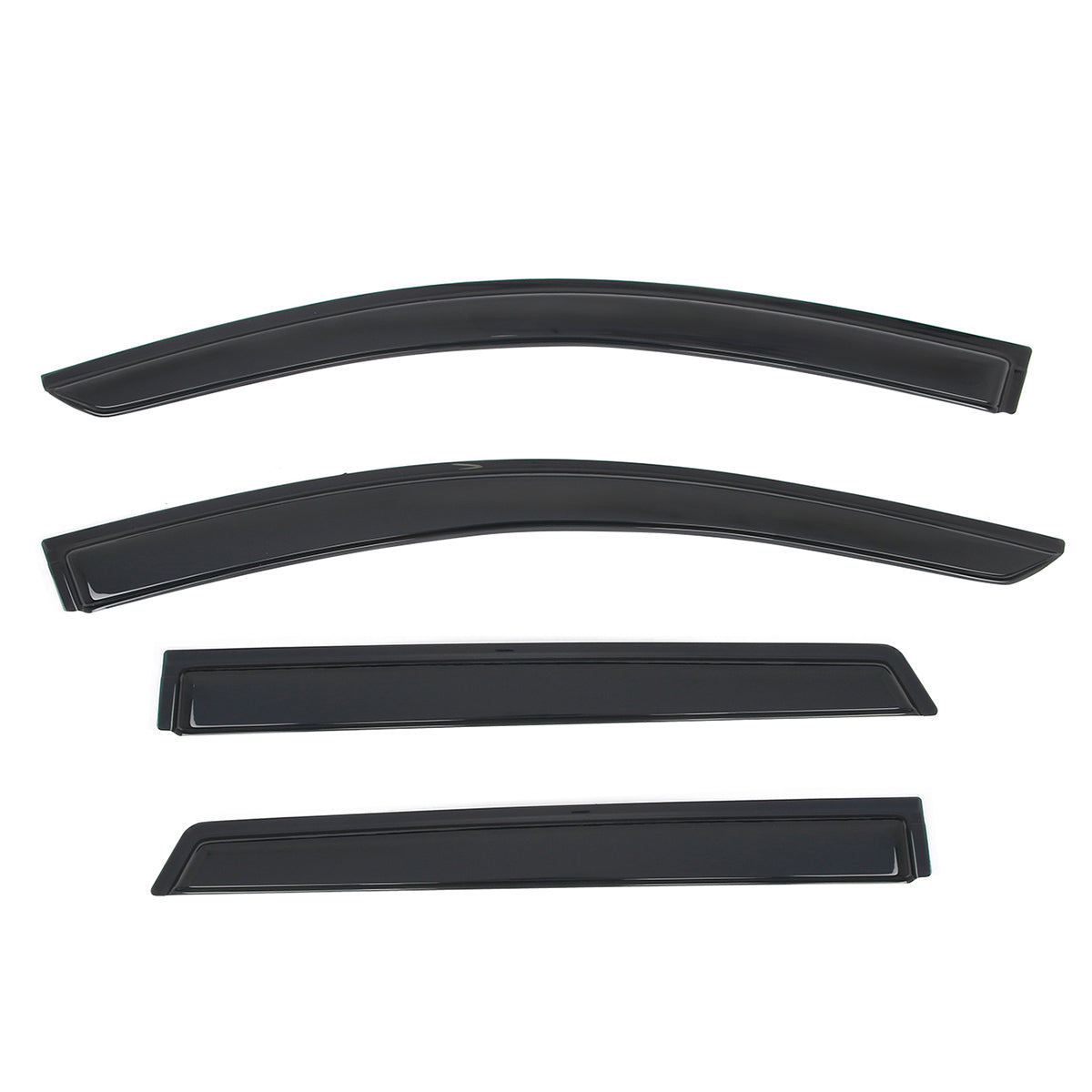 Window Visors for Ford Edge 2015-2024 Smoke Vent Rain Sun Guards Acrylic