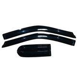 2015-2025 Ford F-Series Extended Cab Slim Style Window Visor Acrylic