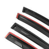 2012-2018 Ford Focus Acrylic 4PC Tape On Window Visors Rain Guard Vent