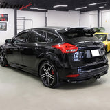 2012-2018 Ford Focus Tape on Window Visor Rain Guard Acrylic 4PC