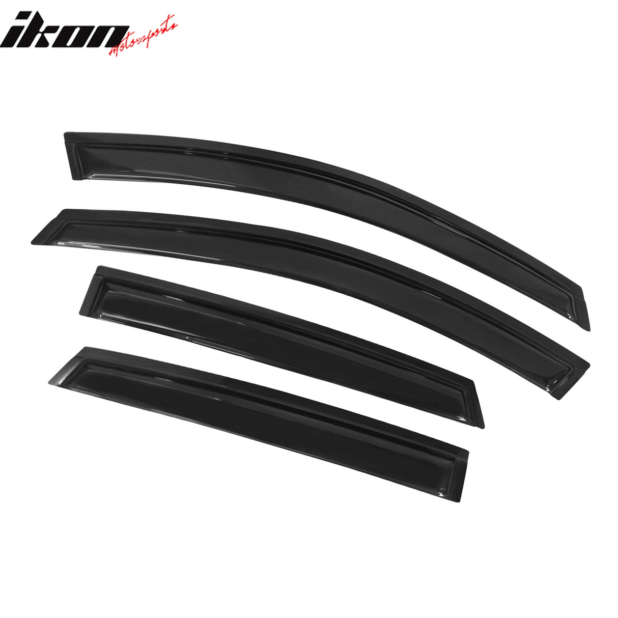 2008-2011 Ford Focus 4Door Acrylic 4PC Tape On Window Visors Guard