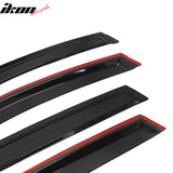 2008-2011 Ford Focus 4Door Acrylic 4PC Tape On Window Visors Guard