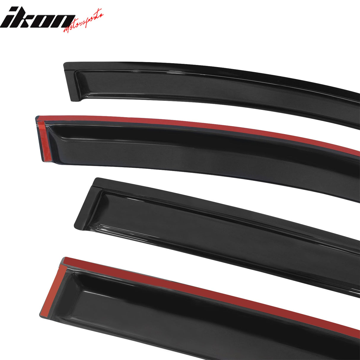 2008-2011 Ford Focus 4Door Acrylic 4PC Tape On Window Visors Guard