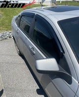 2008-2011 Ford Focus 4Door Acrylic 4PC Tape On Window Visors Guard