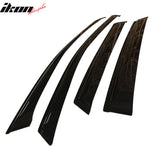 2008-2011 Ford Focus 4Door Acrylic 4PC Tape On Window Visors Guard