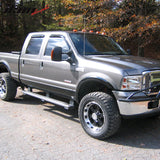 1999-2016 Ford F250-F550 Super Duty Crew Cab Tape On Window Visors