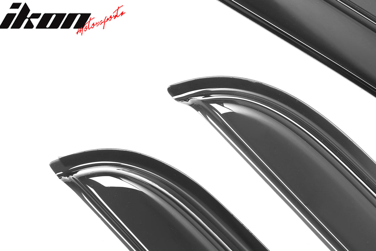 1999-2016 Ford F-250 F-350 Super Duty Window Visors Acrylic