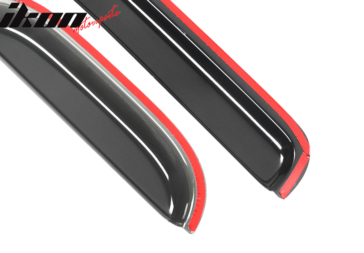 1999-2016 Ford F-250 F-350 Super Duty Window Visors Acrylic