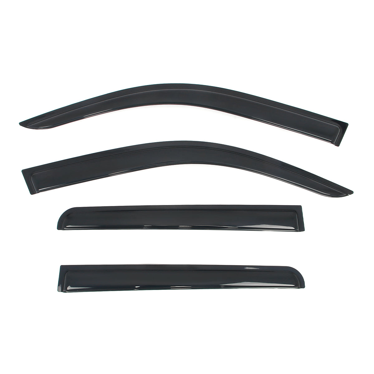 Window Visor for Ford Maverick 2022-2026 Slim Style Smoke Acrylic 4PCS