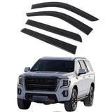 2021-2025 Chevy Tahoe & GMC Yukon 4PCS Tape on Window Visors Guards
