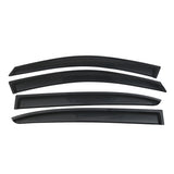 2013-2017 Honda Accord 4-Door Sedan Tape On Window Visors Rain Guard