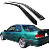 Window Visors for Honda Accord Coupe 1990-1993 2Pc Set Acrylic