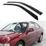 Window Visors for Honda Accord 1994-1997 Slim Style Smoke Tinted Acrylic