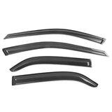 1998-2002 Honda Accord Smoke Tinted Slim Style Window Visors Acrylic