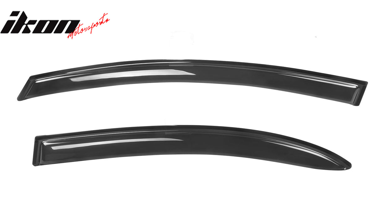 2006-2011 Honda Civic Sedan 4-Door Window Visor Acrylic 4PC Rain Guard