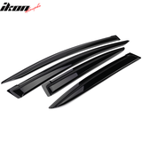 2012-2015 Honda Civic 4Door Sedan Acrylic 4PC Tape On Window Visors