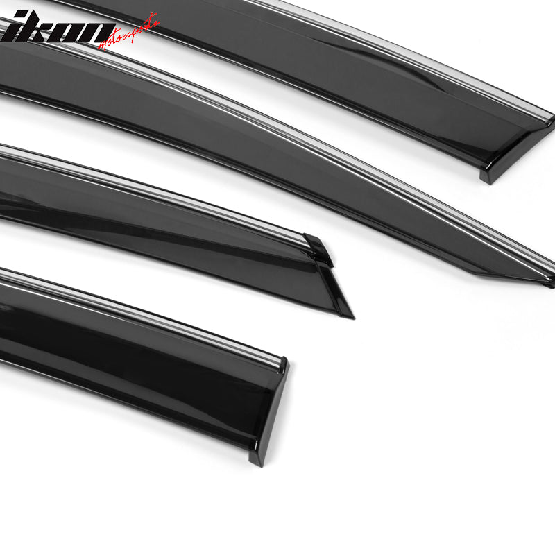 2016-2021 Honda Civic 4Dr Sedan 10th Generation Tape On Window Visor