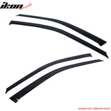 Fits Honda Civic 92-95 EG 2Dr/3Dr Front Bumper Lip + Window Visor