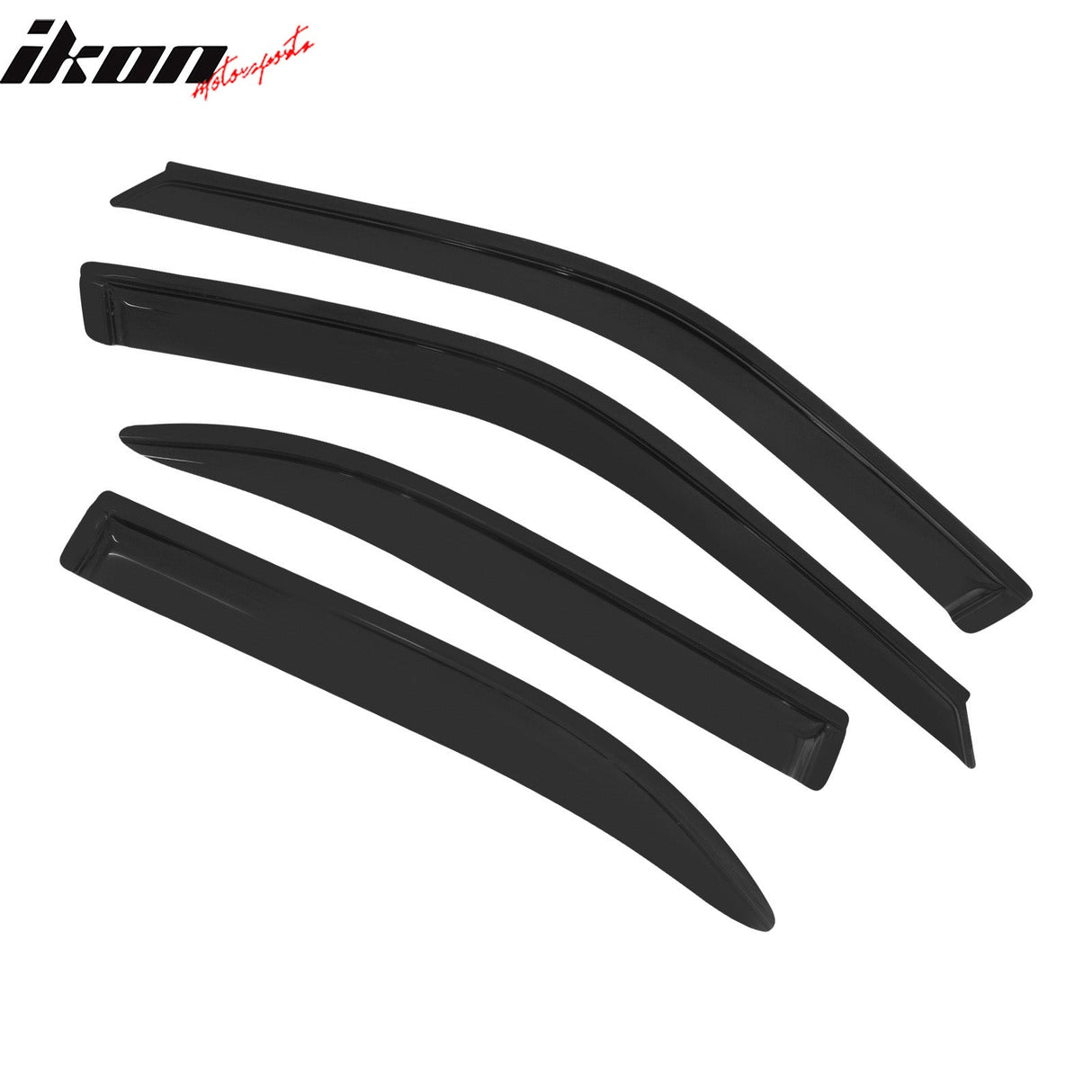 Fits 99-00 Honda Civic Sedan Mugen Front Bumper Lip PP + Window Visors