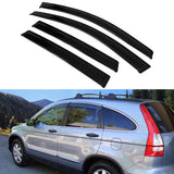 2007-2011 Honda CRV Acrylic 4PC Window Visors Tape On Rain Guard