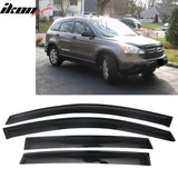 2012-2016 Honda CRV Acrylic 4PC Window Visors Tape On Rain Guard