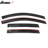 2012-2016 Honda CRV Acrylic 4PC Window Visors Tape On Rain Guard