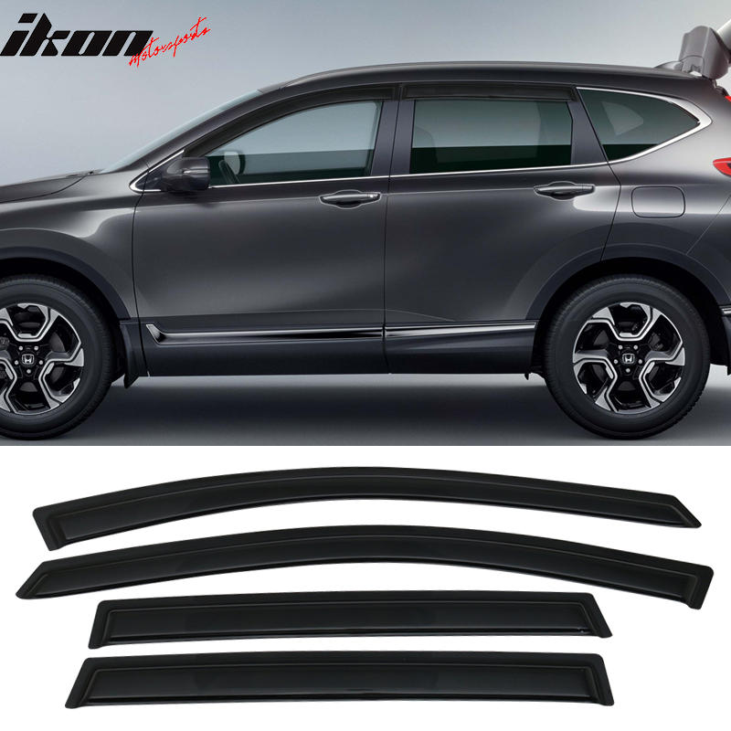 2017-2022 Honda CRV Tape On Window Visors 4PC Rain Guard