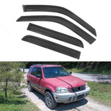 1997-2001 Honda CRV Smoke Tinted Slim Style Window Visors Acrylic