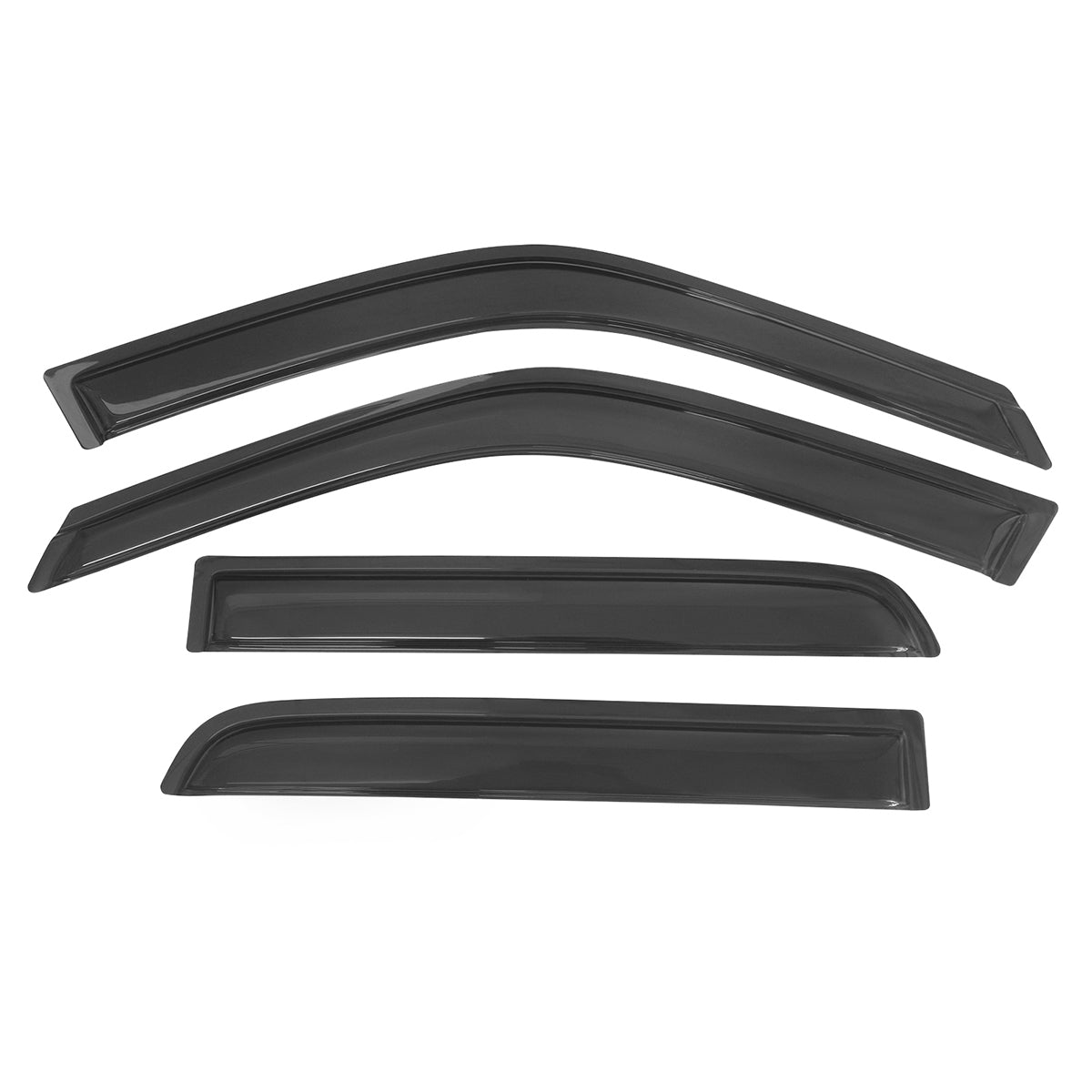 1997-2001 Honda CRV Smoke Tinted Slim Style Window Visors Acrylic