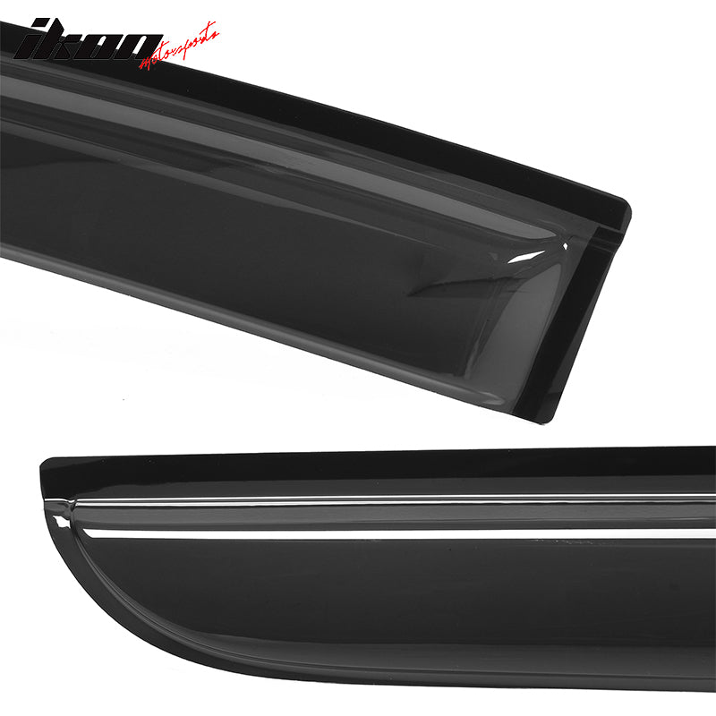2008-2010 Honda Odyssey Slim Style Smoke Visor Windows Guards Acrylic