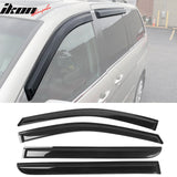 2008-2010 Honda Odyssey Slim Style Smoke Visor Windows Guards Acrylic