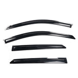 2022-2025 Hyundai Ioniq 5 Slim Style Black Window Visors Acrylic 4PCS