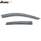 2018-2023 Hyundai Kona Tape-on Window Visors Sun Shades Vent Rain Guards Deflectors Acrylic Smoke/Tinted 4PCS