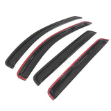 2007-2012 Hyundai Santa Fe Slim Style Smoke Visor Window Guard Acrylic