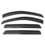 2007-2012 Hyundai Santa Fe Slim Style Smoke Visor Window Guard Acrylic