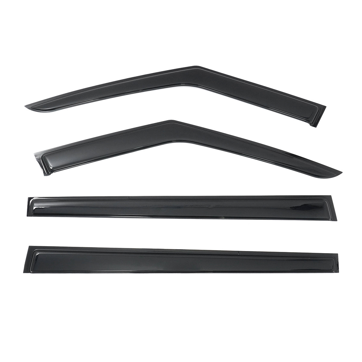 Window Visors Vent Rain Guard for Hyundai Santa Fe 2024-2026 Smoke Acrylic