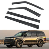 Window Visors Vent Rain Guard for Hyundai Santa Fe 2024-2026 Smoke Acrylic
