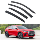 2022-2025 Infiniti QX55 4PC Tape on Window Visors Vent Rain Sun Guards